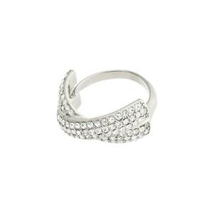Pilgrim Gyűrűk 'Edtli' ezüst / átlátszó kép