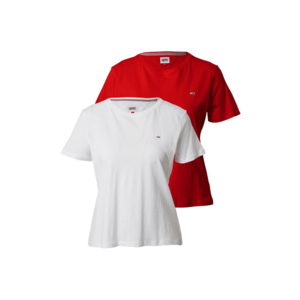 Tommy Jeans Póló tengerészkék / piros / fehér kép