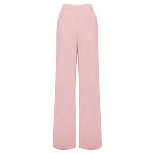 Tussah Élére vasalt nadrágok 'DREW' rózsaszín kép