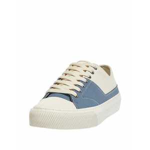 Pull&Bear Rövid szárú sportcipők kék / fehér kép