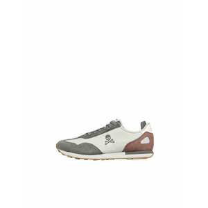 Scalpers Rövid szárú sportcipők 'Prax' barna / sötét barna / fehér kép