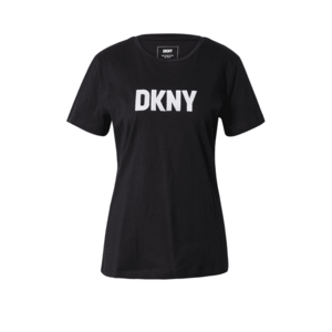 DKNY Póló 'FOUNDATION' fekete / természetes fehér kép