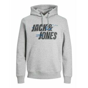 JACK & JONES Tréning póló 'Black' kék / szürke melír / fekete kép