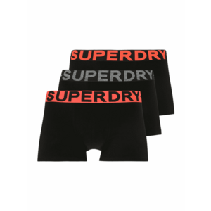 Superdry Boxeralsók szürke / neonnarancs / fekete kép