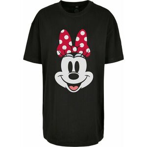 Merchcode Póló 'Disney 100 Minnie Smiles' lazac / tűzpiros / fekete / fehér kép