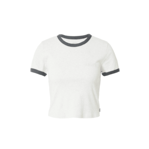 LEVI'S ® Póló 'Graphic Mini Ringer' szürke / fekete / fehér melír kép