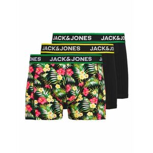 JACK & JONES Boxeralsók zöld / rózsaszín / fekete / fehér kép