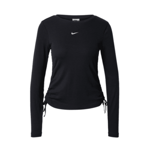 Nike Sportswear Póló 'ESSNTL' fekete / piszkosfehér kép