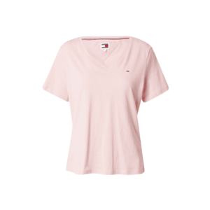 Tommy Jeans Póló tengerészkék / pasztell-rózsaszín / piros / fehér kép