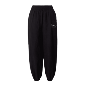 Nike Sportswear Nadrág fekete / fehér / szürke kép