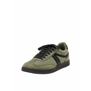 Pull&Bear Rövid szárú sportcipők zöld / fekete kép