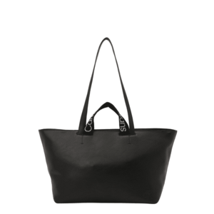 Calvin Klein Jeans Shopper táska fekete / piszkosfehér kép