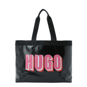 HUGO Shopper táska 'Becky' rózsaszín / piros / fekete / fehér kép