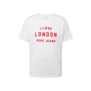 Pepe Jeans Póló piros / fehér kép