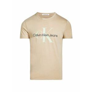 Calvin Klein Jeans Póló krém / fekete / fehér kép