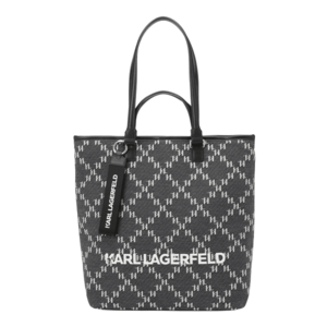Karl Lagerfeld Shopper táska szürke / fekete / fehér kép