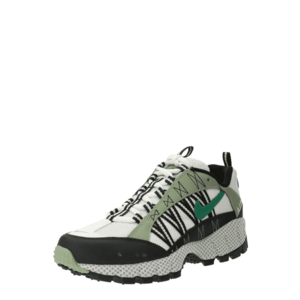 Nike Sportswear Rövid szárú sportcipők 'Air Humara' zöld / sötétzöld / fekete / fehér kép
