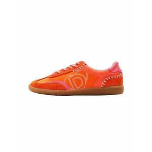 Desigual Rövid szárú sportcipők 'Retro Split' narancs / piros / fehér kép