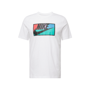 Nike Sportswear Póló 'CLUB' világoskék / jáde / fekete / fehér kép
