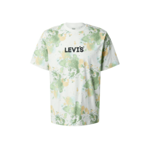 LEVI'S ® Póló sárga / zöld / fekete / fehér kép