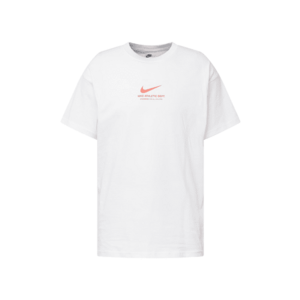 Nike Sportswear Póló narancs / fehér kép