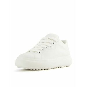Bershka Rövid szárú sportcipők fehér kép
