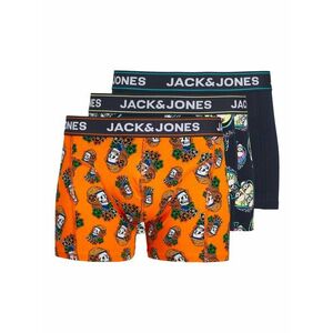 JACK & JONES Boxeralsók tengerészkék / zöld / narancs / fehér kép
