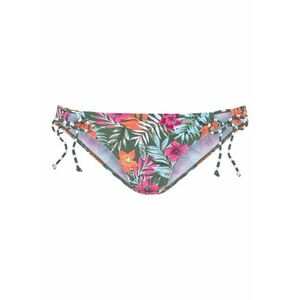 VENICE BEACH Bikini nadrágok zöld / narancs / rózsaszín / fehér kép