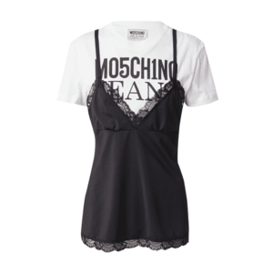 Moschino Jeans Póló fekete / fehér kép