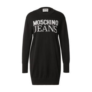 Moschino Jeans Kötött ruhák fekete / fehér kép
