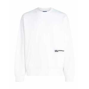 KARL LAGERFELD JEANS Tréning póló fekete / fehér kép