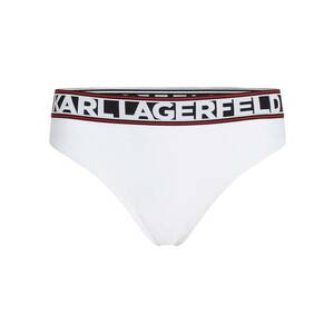 Karl Lagerfeld Bikini nadrágok piros / fekete / fehér kép