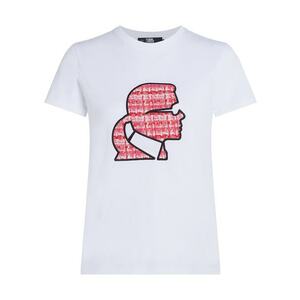 Karl Lagerfeld Póló rózsaszín / piros / fekete / fehér kép