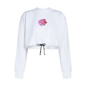 KARL LAGERFELD JEANS Tréning póló lila / rózsaszín / fehér kép