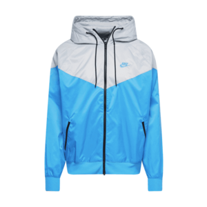 Nike Sportswear Átmeneti dzseki 'Windrunner' kék / világosszürke kép