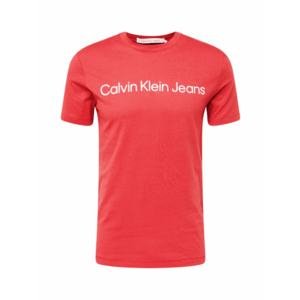 Calvin Klein Jeans Póló piros / fehér kép
