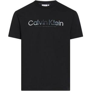 Calvin Klein Big & Tall Póló szürke / fekete kép