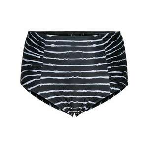 Swim by Zizzi Bikini nadrágok 'Stania' fekete / fehér kép
