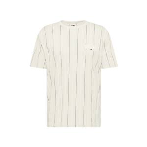 Tommy Jeans Póló 'Varsity' bézs / tengerészkék / piros / fehér kép
