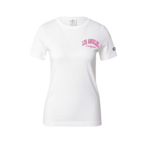 Champion Authentic Athletic Apparel Póló rózsaszín / fehér kép