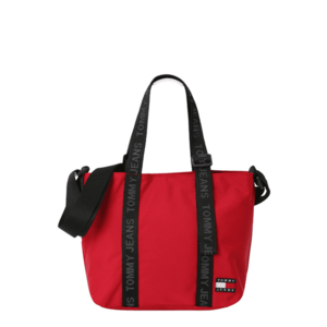 Tommy Jeans Shopper táska 'Essential' tengerészkék / piros / fekete / fehér kép