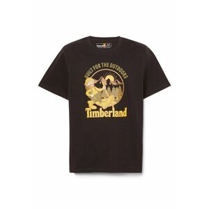 TIMBERLAND Póló 'Hike Out' világosbarna / sárga / khaki / fekete kép