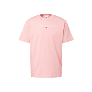 Tommy Jeans Póló tengerészkék / rózsaszín / fehér kép