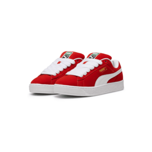 PUMA Rövid szárú sportcipők 'Suede XL' piros / fehér kép