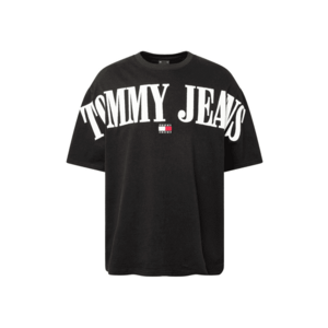 Tommy Jeans Póló tengerészkék / rikító piros / fekete / fehér kép