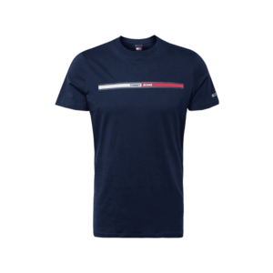 Tommy Jeans Póló 'Essential' tengerészkék / piros / fehér kép