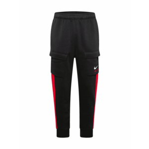 Nike Sportswear Cargo nadrágok 'AIR' piros / fekete / fehér kép