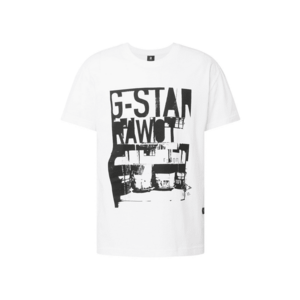 G-Star RAW Póló 'Underground' fekete / fehér kép