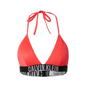 Calvin Klein Swimwear Bikini felső szürke / piros / fekete kép