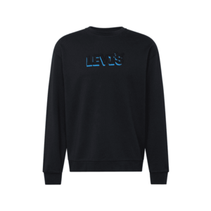 LEVI'S ® Tréning póló 'Relaxd Graphic Crew' azúr / fekete kép